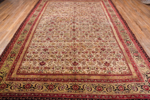 Antique Agra Area Rug (9' x 14')